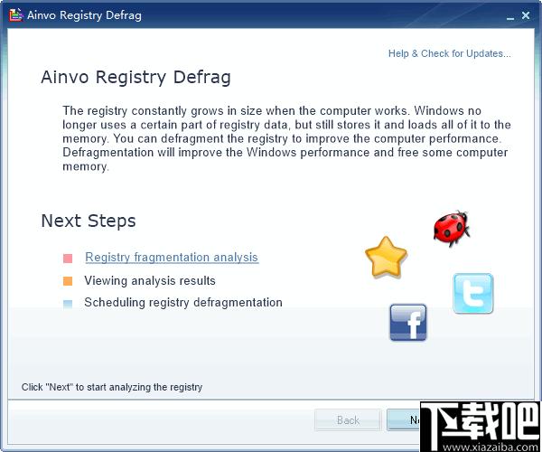 Ainvo Registry Defrag下载,注册表,数据清理,系统优化