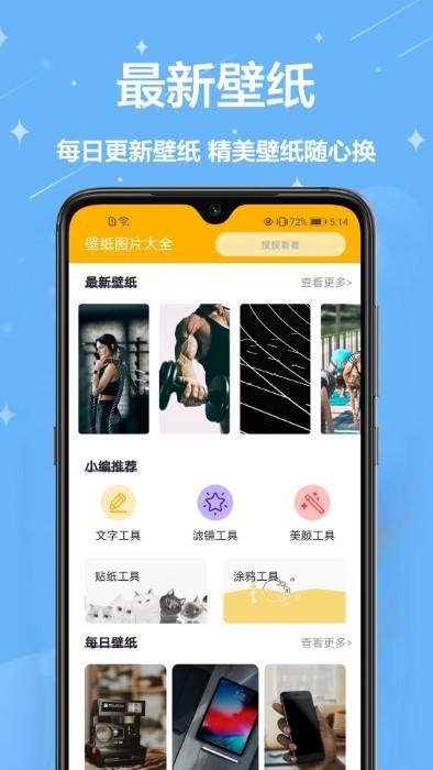 熊猫手机壁纸app(改名主题壁纸君)下载,熊猫手机壁纸,壁纸app,美化app